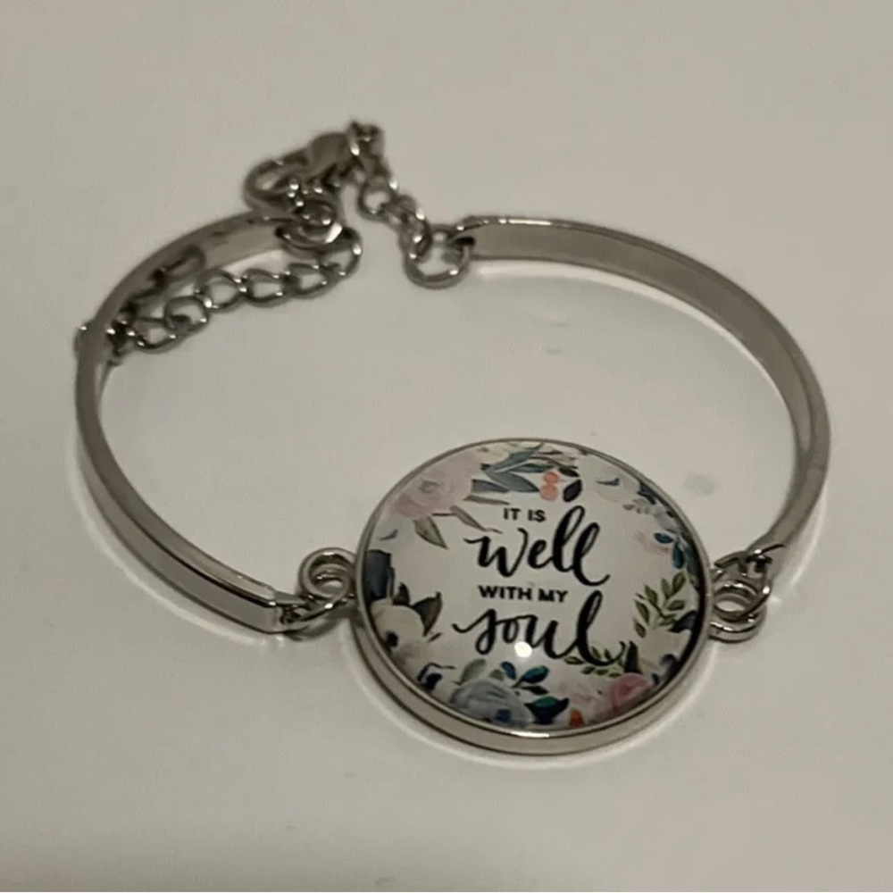 IT is well with my soul bible verse bracelet